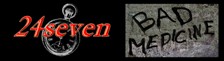 24seven / Bad Medicine Band Site Logo